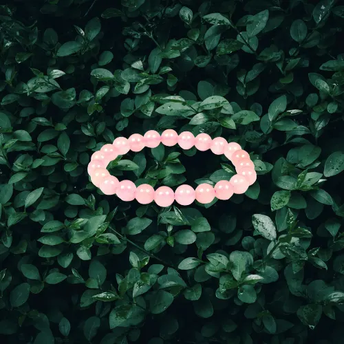 Pink Rose Quartz Bracelet for Women & Men - Image 3